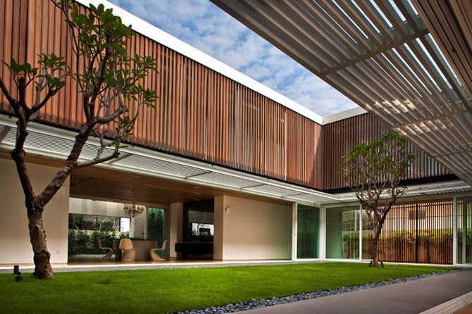 desain taman rumah minimalis modern