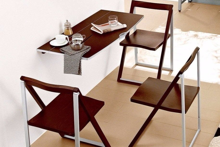 meja lipat sederhana untuk dapur minimalis