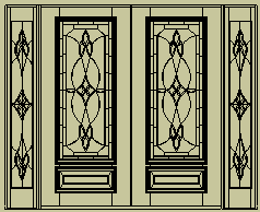 pintu minimalis modern kupu tarung