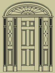 pintu minimalis polos