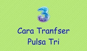 cara transfer pulsa 3