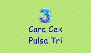 cara cek pulsa 3