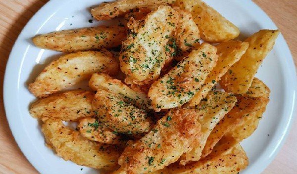 resep makanan Potato Wedges