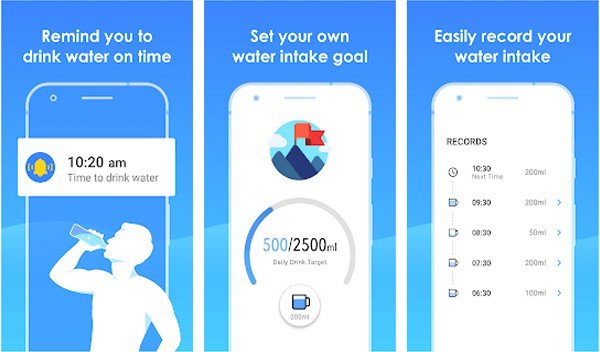 Aplikasi Water drink reminder