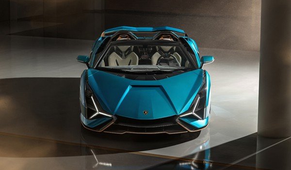 interior Lamborghini Sian Roadster