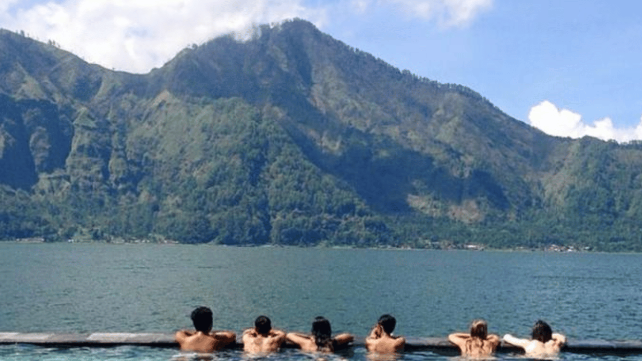 Sumber Air Panas gunung batur